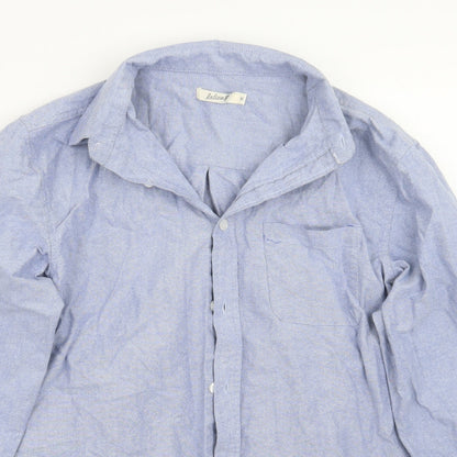 Mens UK Size M Onfire Blue  Button-Up Long Sleeve Casual Shirt
