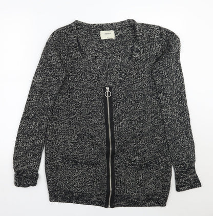 Papaya Womens Black   Jacket Coatigan Size M