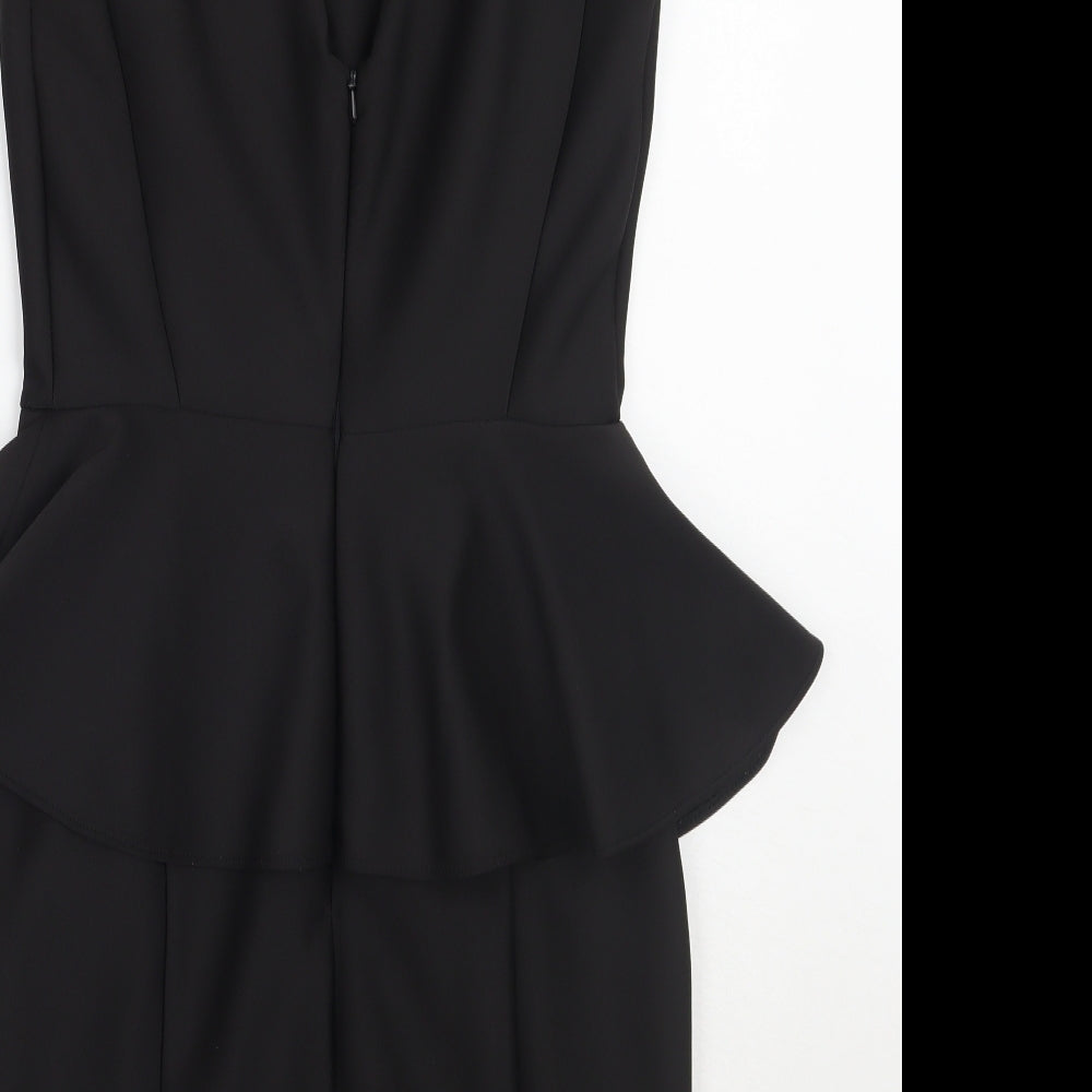 Topshop Womens Black   A-Line  Size 10