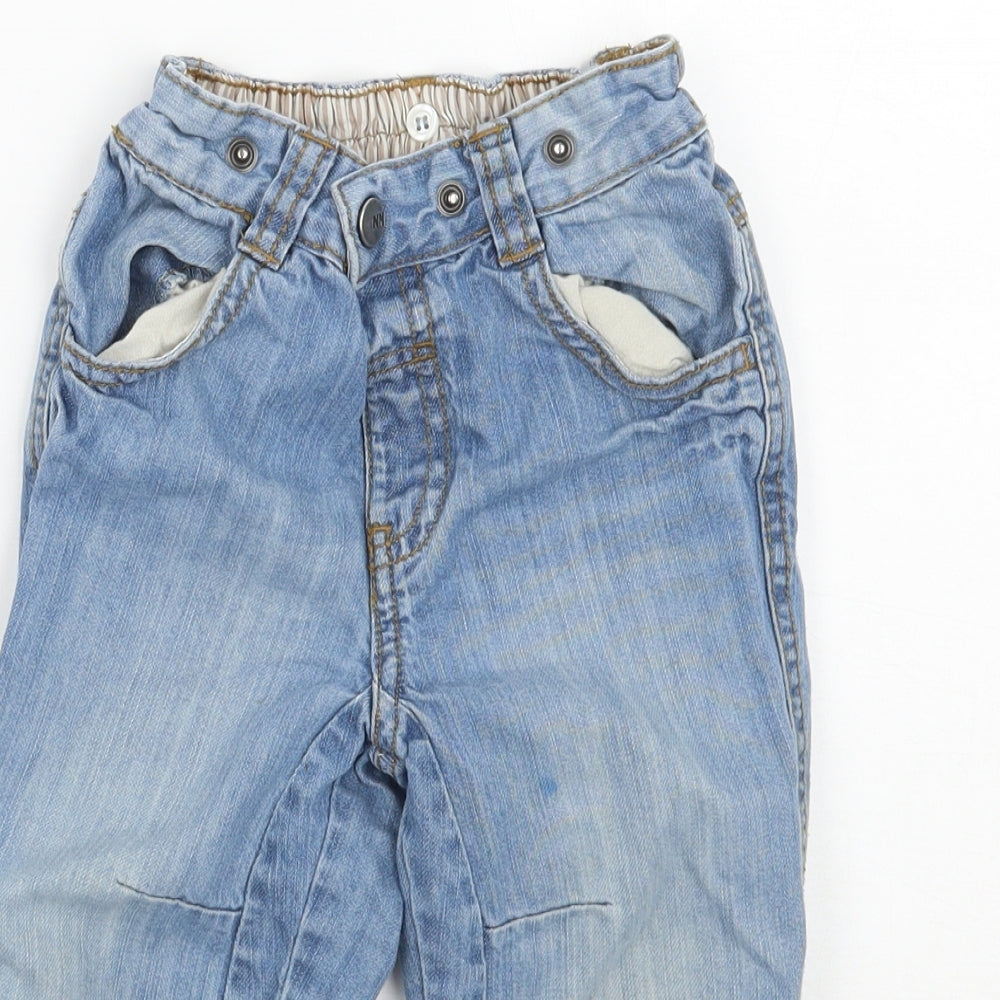 Nutmeg Baby Blue   Capri Jeans Size 12 Months