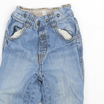Nutmeg Baby Blue   Capri Jeans Size 12 Months