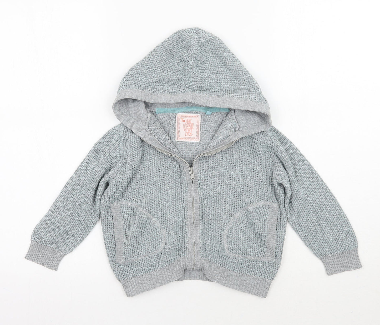 TU Girls Green   Jacket Coat Size 2-3 Years
