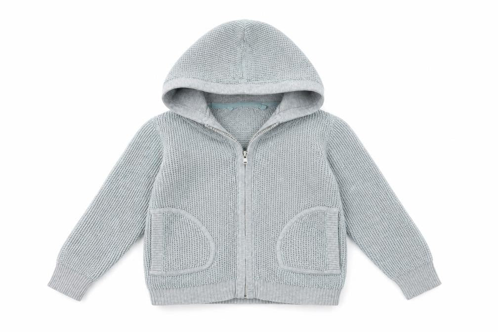 Front view of Tu girls’ green jacket coat, size 2-3, years