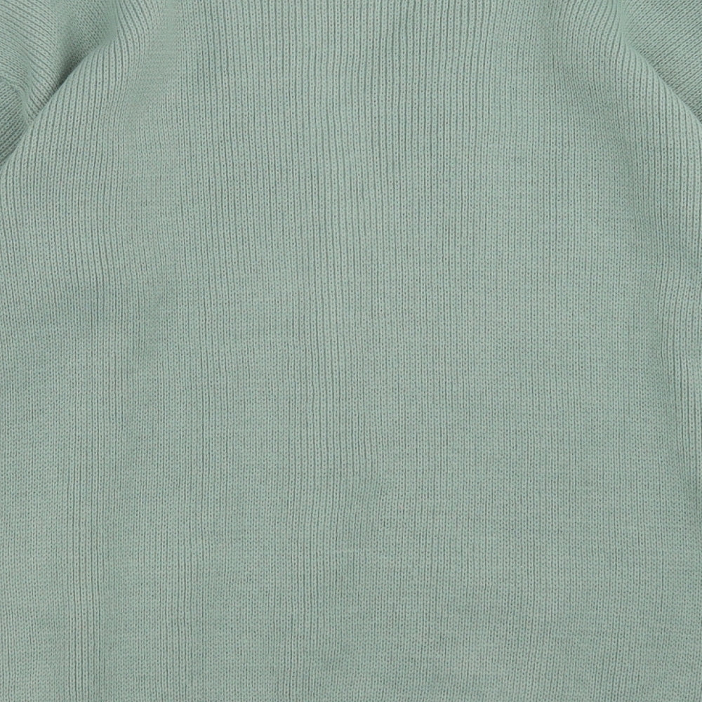 Etiquette Womens Green  Knit Cardigan Jumper Size M