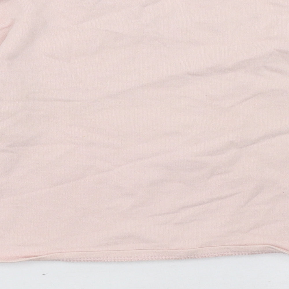 River Island Girls Pink   Pullover Sweatshirt Size 10 Years