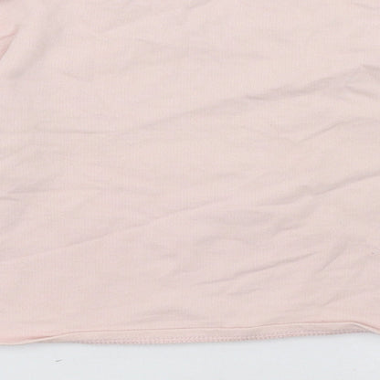 River Island Girls Pink   Pullover Sweatshirt Size 10 Years