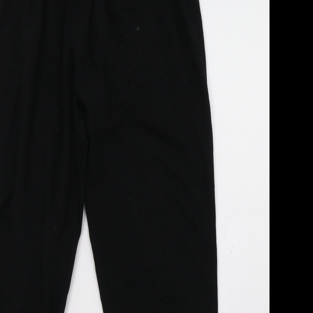 Womens UK Size 10 ASOS Regular Fit  Black Trousers