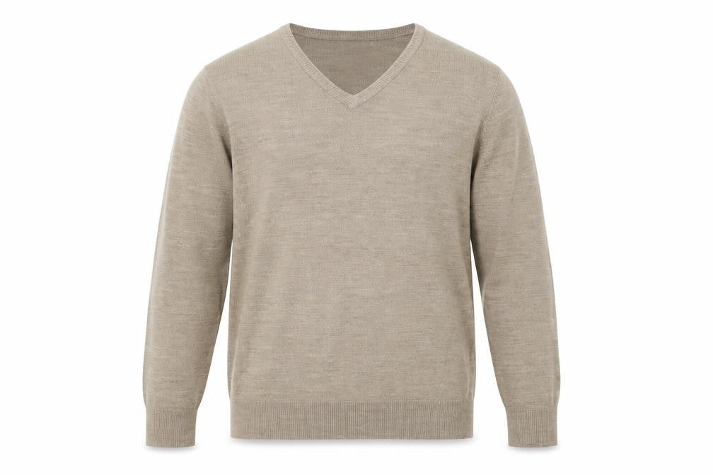 Mens UK Size M Marks and Spencer Beige Pullover Sweatshirt