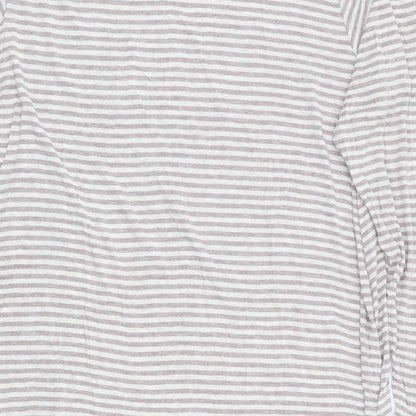 Marks and Spencer Womens Brown Striped   Nightshirt