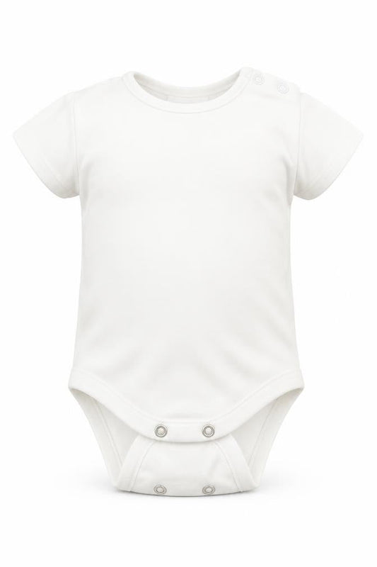 Front view of Next Baby White Romper One-Piece Size Newborn