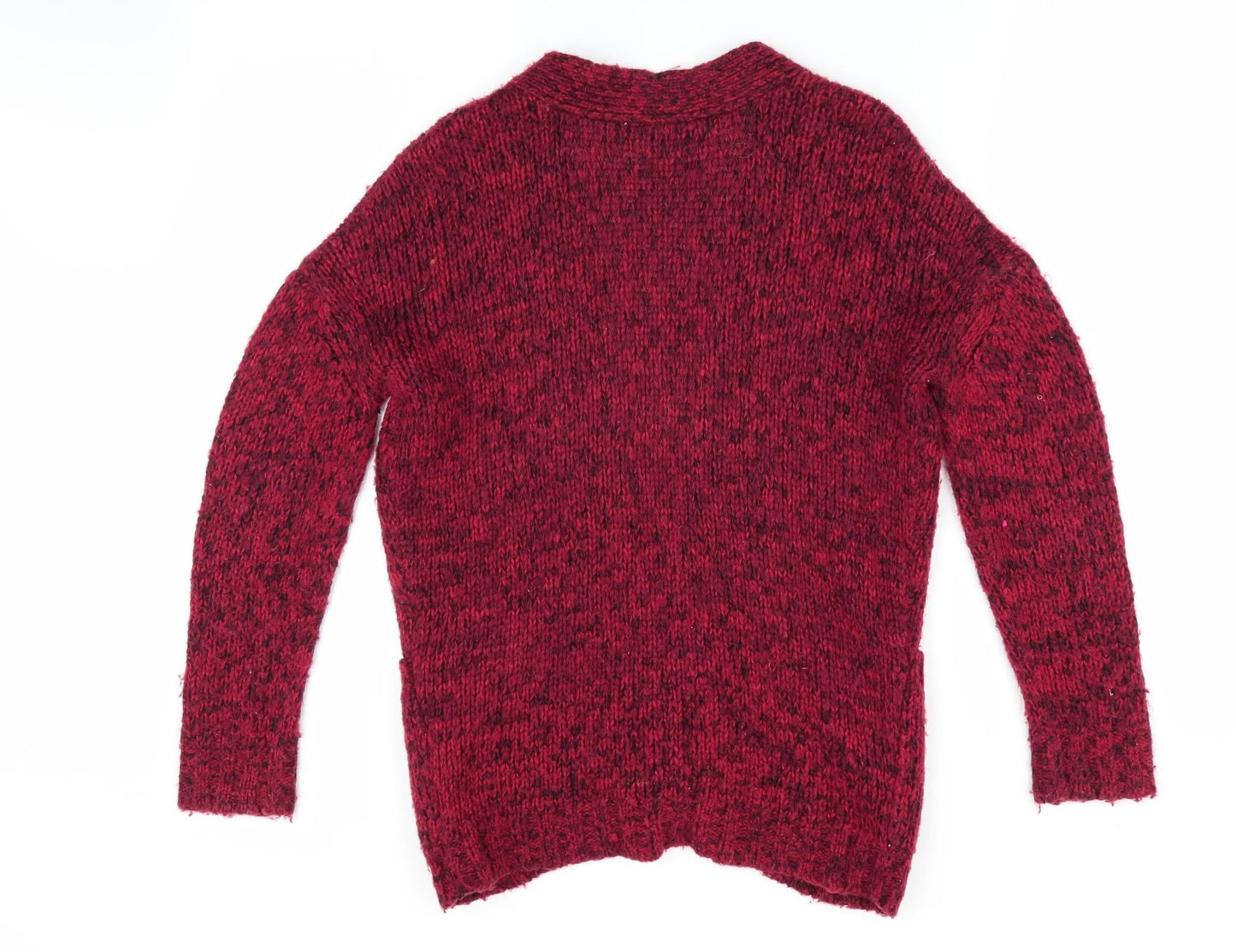 Generation Girls Red   Cardigan Jumper Size 9 Years  - Longline Cardigan