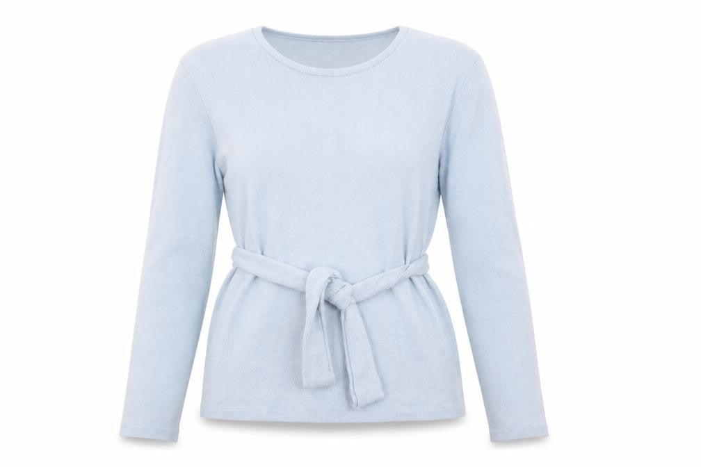 Womens UK Size 6 Zara Blue Pullover Jumper