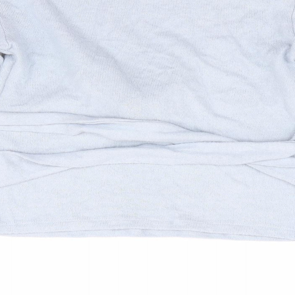 Womens UK Size 6 Zara Blue Pullover Jumper