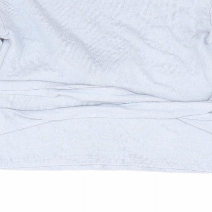 Womens UK Size 6 Zara Blue Pullover Jumper