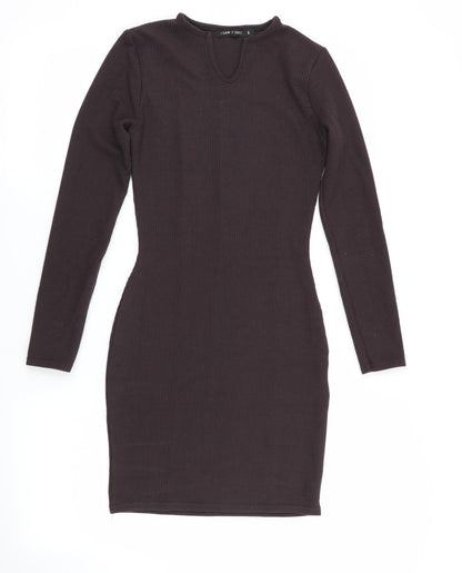 I SAW IT FIRST Womens Black   Bodycon  Size 8