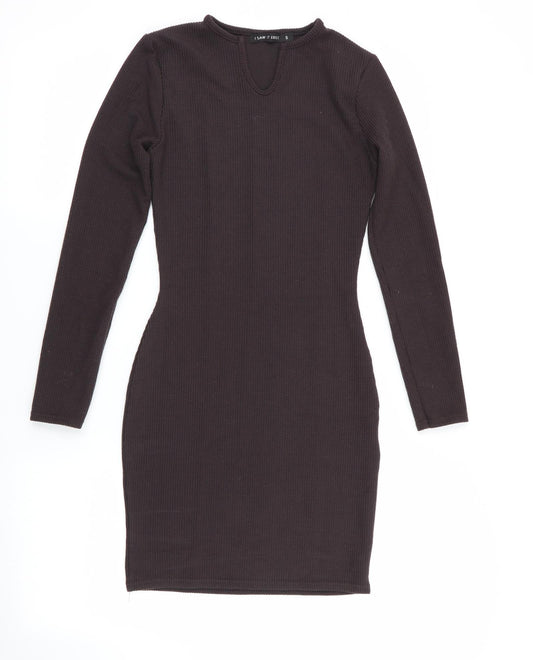 I SAW IT FIRST Womens Black   Bodycon  Size 8