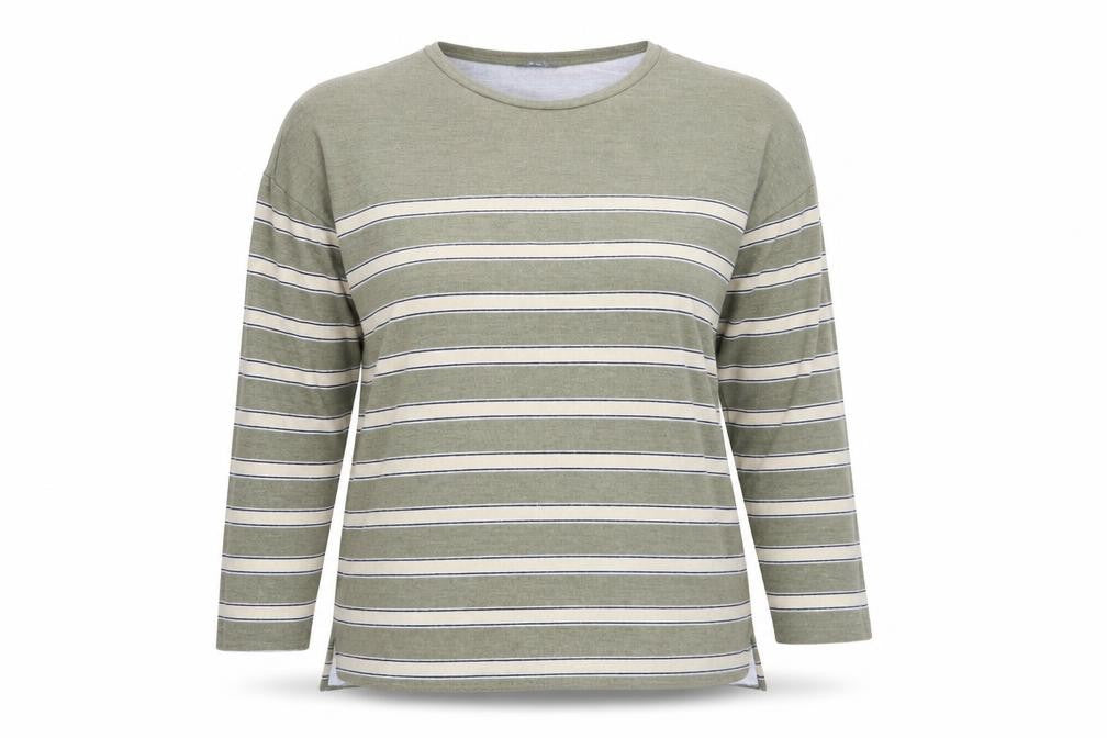 Womens UK Size 14 Nutmeg Green Pullover Jumper