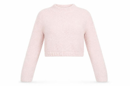 Womens UK Size 4 Divided Pink Pullover Jumper