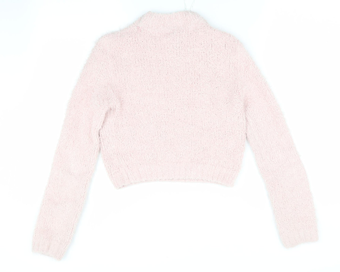 Womens UK Size 4 Divided Pink Pullover Jumper