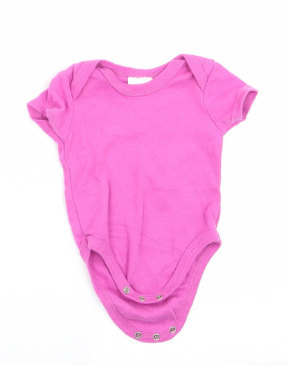 Laura Ahsley Girls Pink   Romper One-Piece Size 0-3 Months