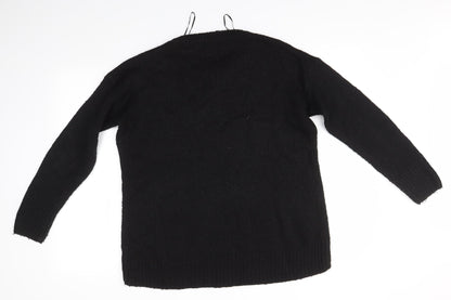 New Look Womens Black   Pullover Jumper Size M