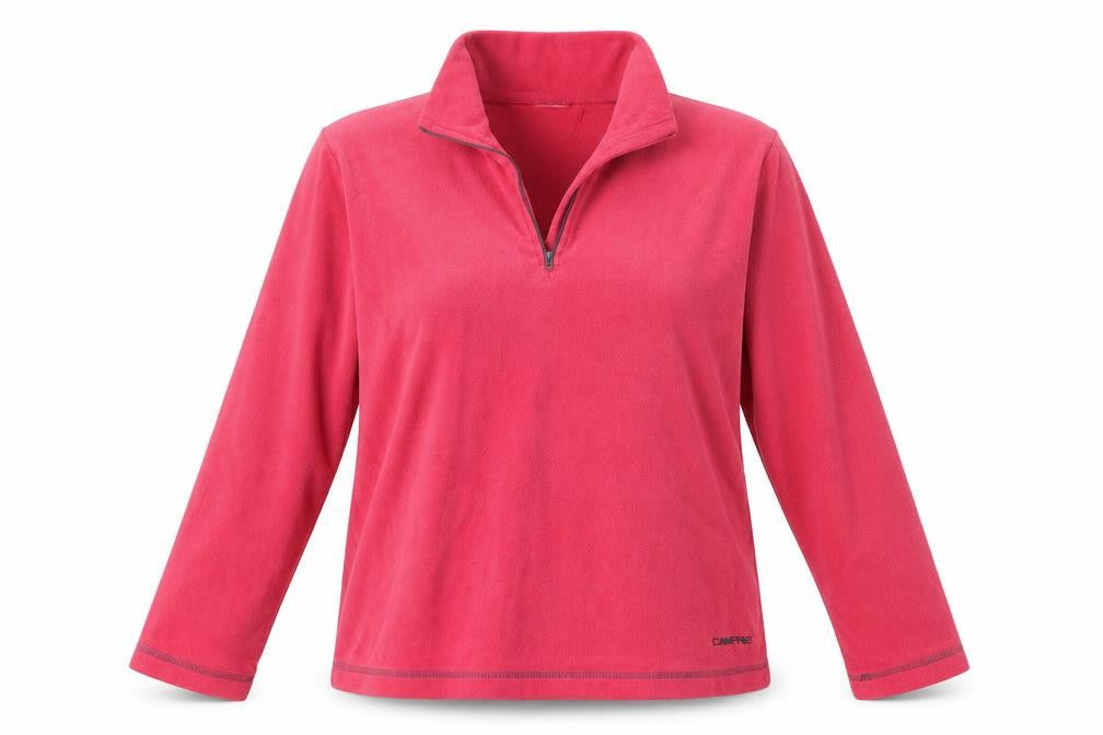 Front view of Campri women’s pink jumper, size UK 14
