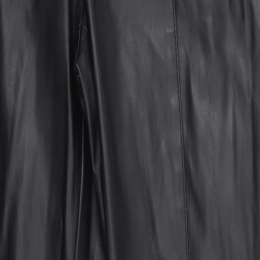 Womens UK Size 8 NEXT Regular Fit  Black Trousers