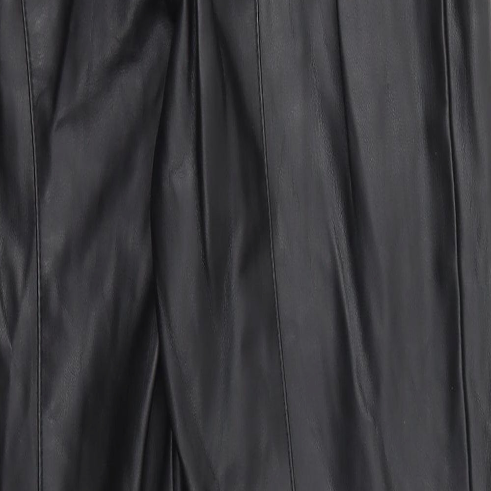 Womens UK Size 8 NEXT Regular Fit  Black Trousers