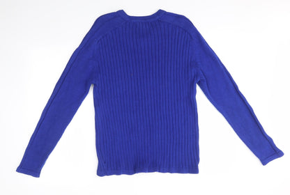 JGS Mens Blue   Pullover Jumper Size M