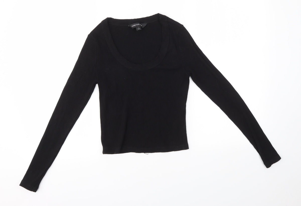 Womens UK Size S Forever New Black Pullover Jumper