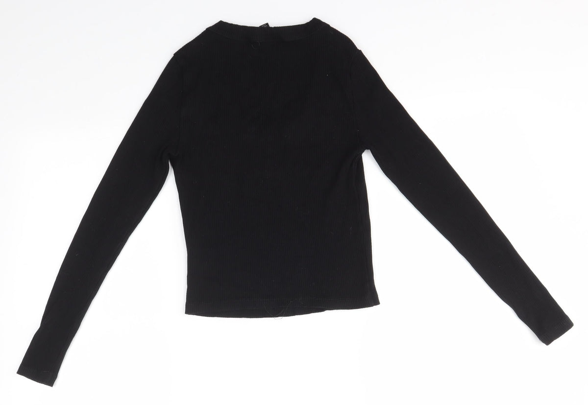 Womens UK Size S Forever New Black Pullover Jumper
