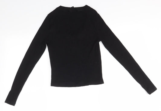 Womens UK Size S Forever New Black Pullover Jumper