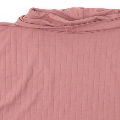 Womens UK Size 12 Select Pink Basic Blouse