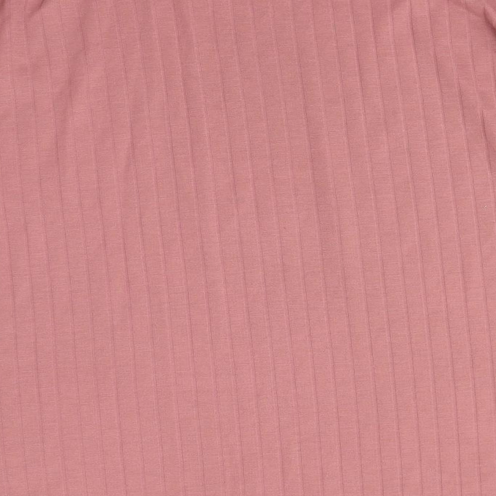 Womens UK Size 12 Select Pink Basic Blouse