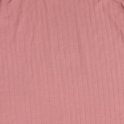 Womens UK Size 12 Select Pink Basic Blouse