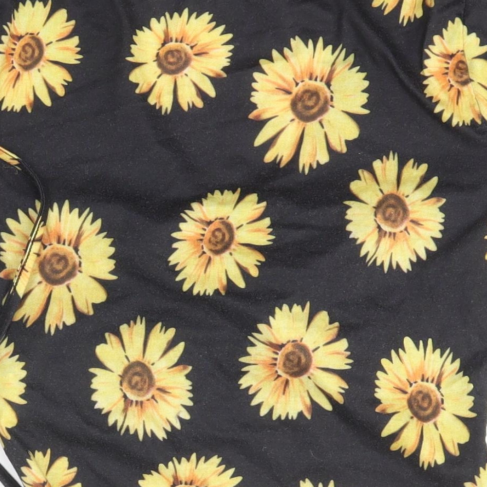 SheIn Womens Multicoloured Floral  Basic Blouse Size S