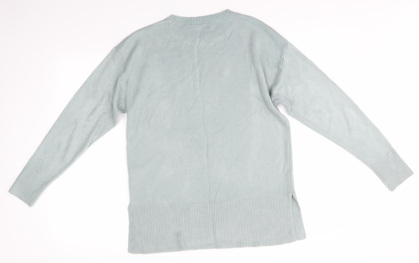Womens UK Size 12 Matalan Green Pullover Jumper