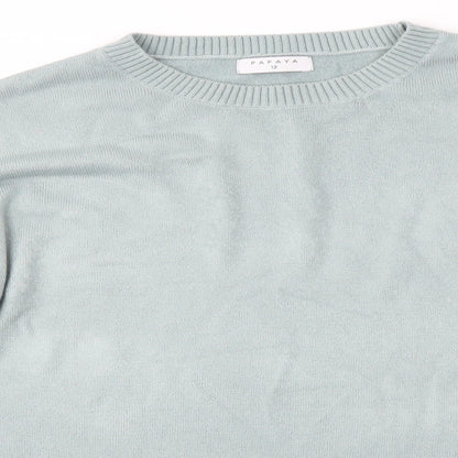 Womens UK Size 12 Matalan Green Pullover Jumper