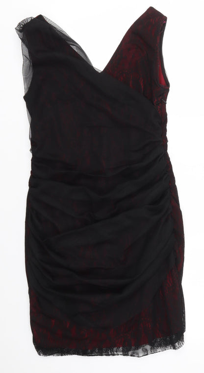 CC Fashion Womens Black   Pencil Dress  Size S