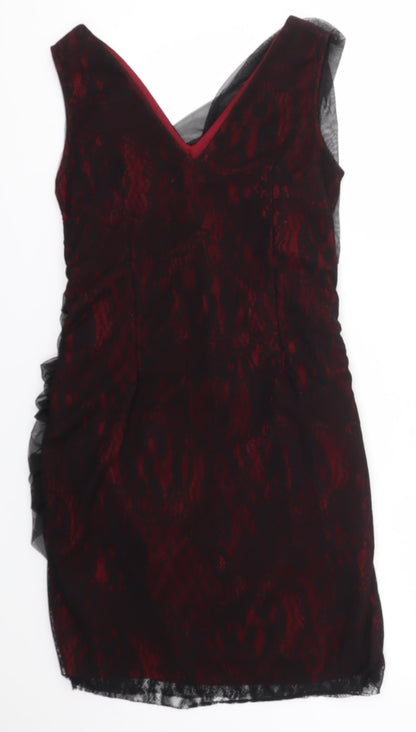 CC Fashion Womens Black   Pencil Dress  Size S