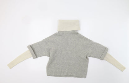 Womens UK Size S H&M Grey Pullover Jumper