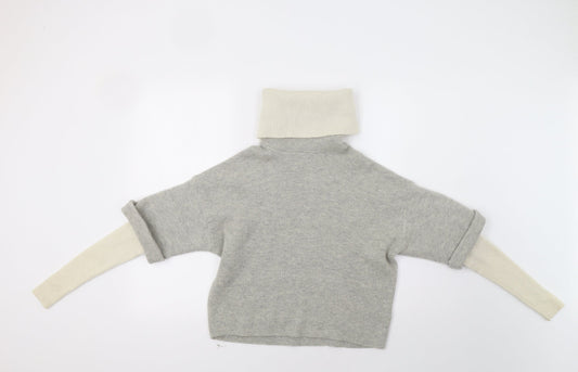 Womens UK Size S H&M Grey Pullover Jumper