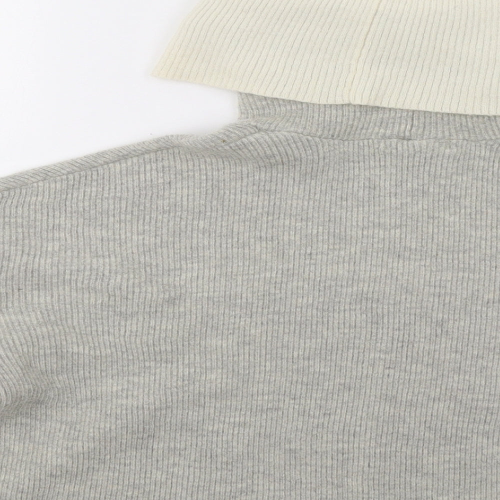 Womens UK Size S H&M Grey Pullover Jumper