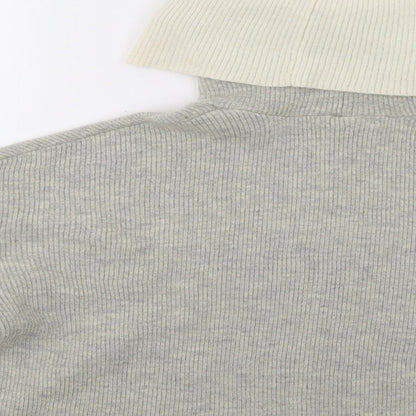 Womens UK Size S H&M Grey Pullover Jumper