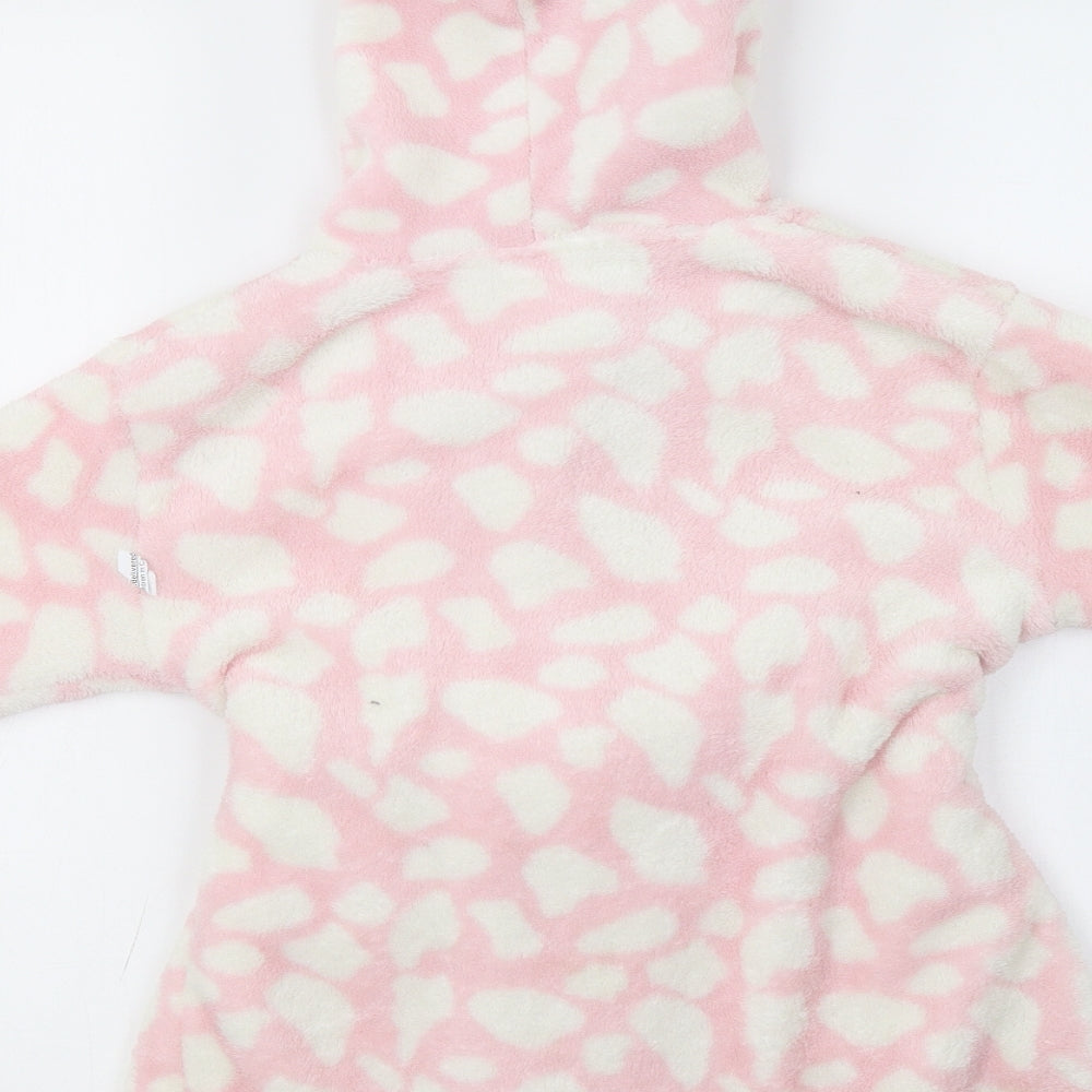 Billy&Millie Girls Pink Animal Print  Kimono Robe Size 3-4 Years