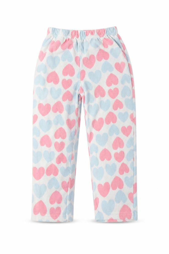 Front view of Carter's girls’ white one piece, size 5, years - heart print
