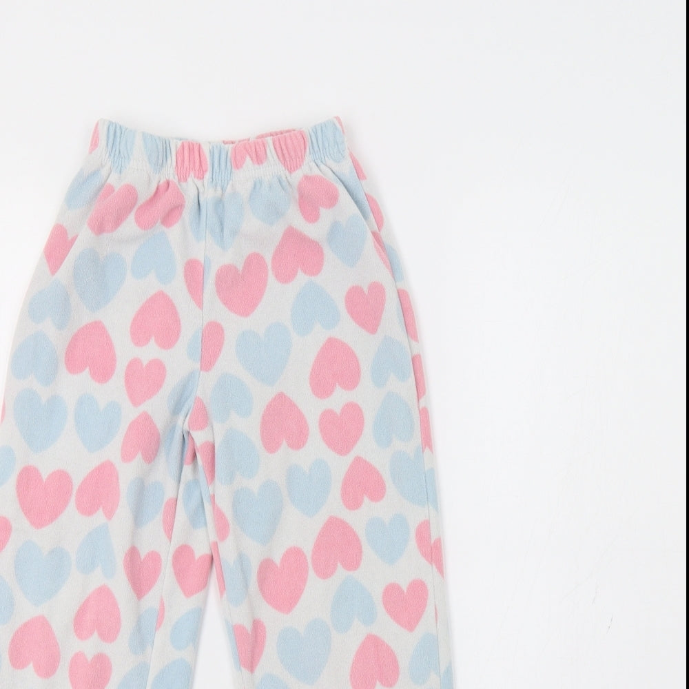 Carter's Girls White    One Piece Size 5 Years  - Heart Print