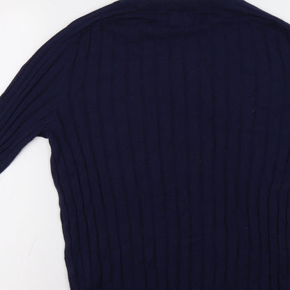 Womens UK Size L River Island Blue Pullover Jumper