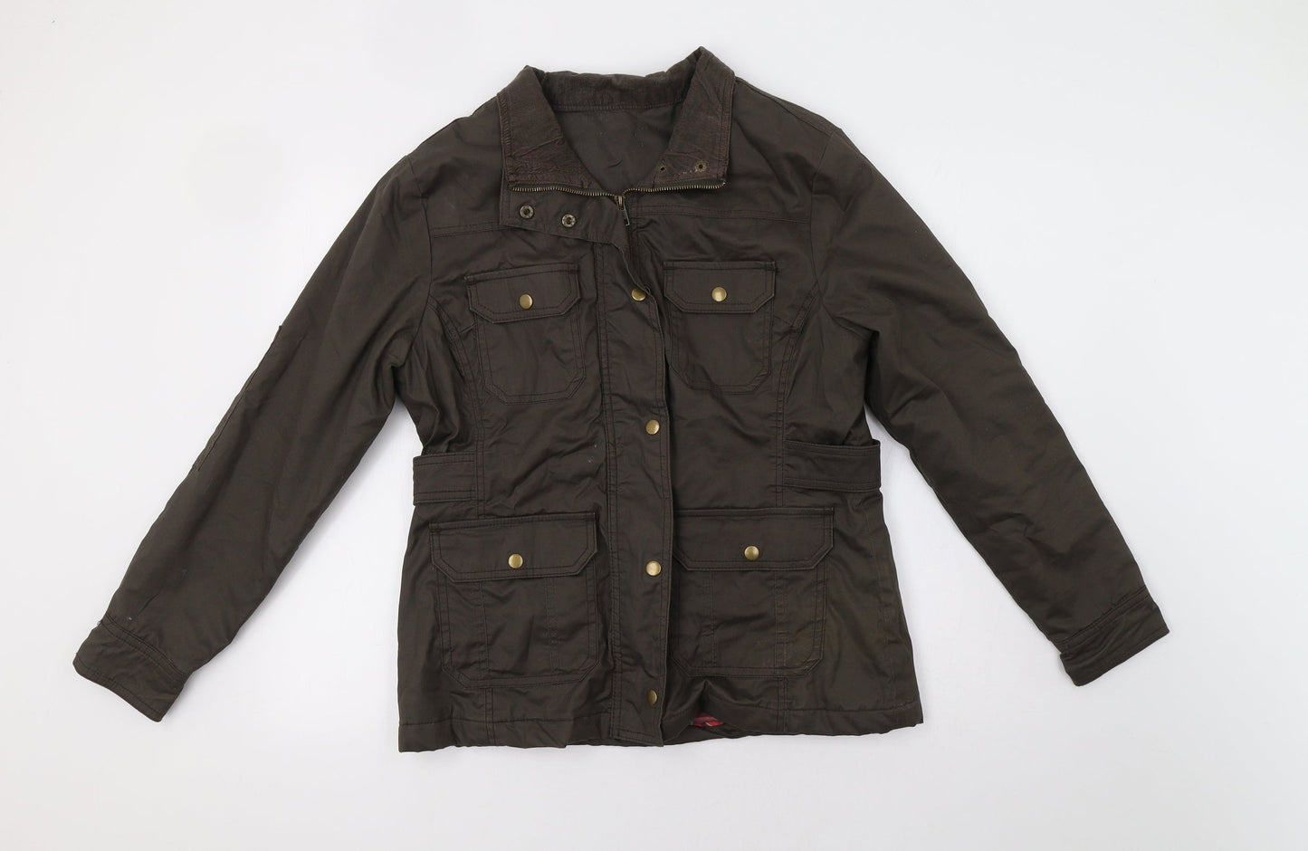 Womens UK Size 12 Being Casual Green Jacket