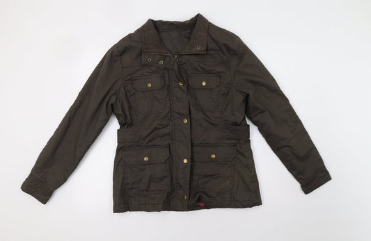 Womens UK Size 12 Being Casual Green Jacket